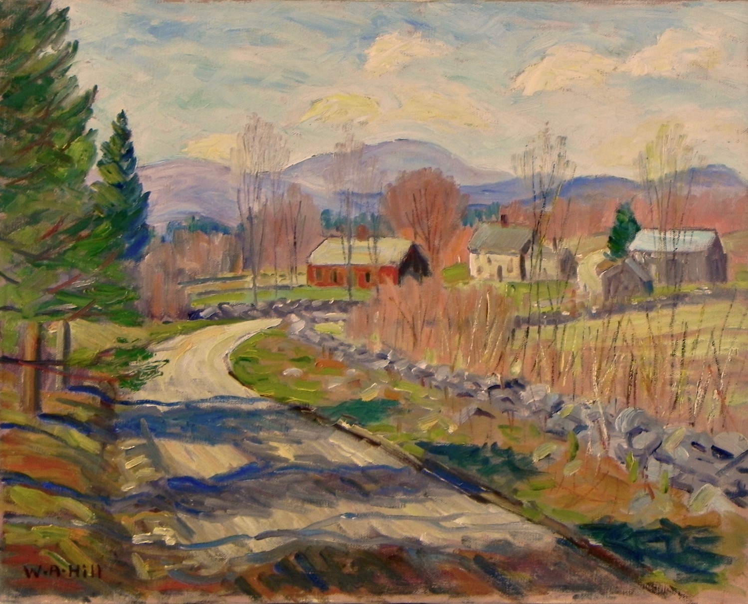 “Road to Mount Kearsarge,” New Hampshire